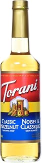 Torani Hazelnut Classic Flavour Syrup 750 Milliliter