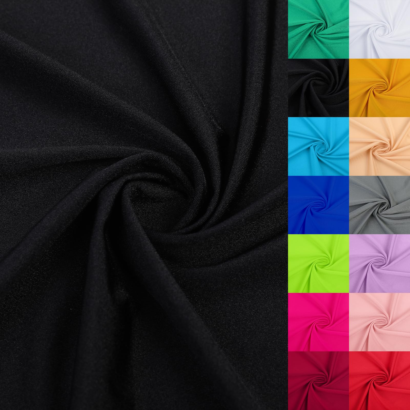 Nylon Spandex Fabric 80% Nylon, 20% Spandex Swimsuit Material Activewear Fabric 