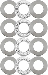 4 Sets NTA815+2TRA, Thrust Needle Roller Bearings, ID 1/2", OD 15/16" | 4 Sets NTA815+2TRA, Thrust Needle Roller Bearings with Two Washers, ID 1/2", OD 15/16"