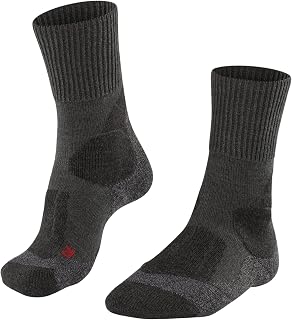 FALKE Men's TK1 Adventure Hiking Socks, Crew, Quick Dry Merino Wool, 1 Pair