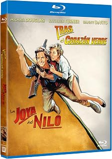 Tras El Corazon Verde (Romancing the Stone) (1984) (Robert Zemeckis) + La Joya del Nilo (The Jewel of the Nile) (1985) (Lewis Teague) - Pack (Blu-ray)