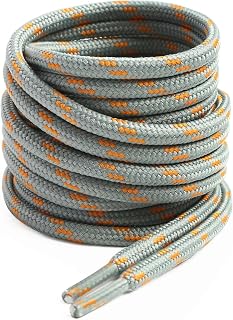 VSUDO Hiking Shoe Laces, Heavy Duty Work Boot Laces, Solid Hiking Boots Laces