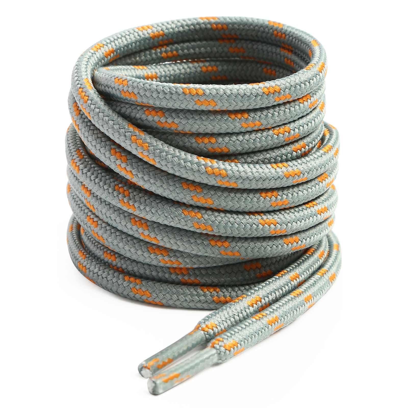VSUDO Hiking Shoe Laces, Heavy Duty Work Boot Laces, Solid Hiking Boots Laces