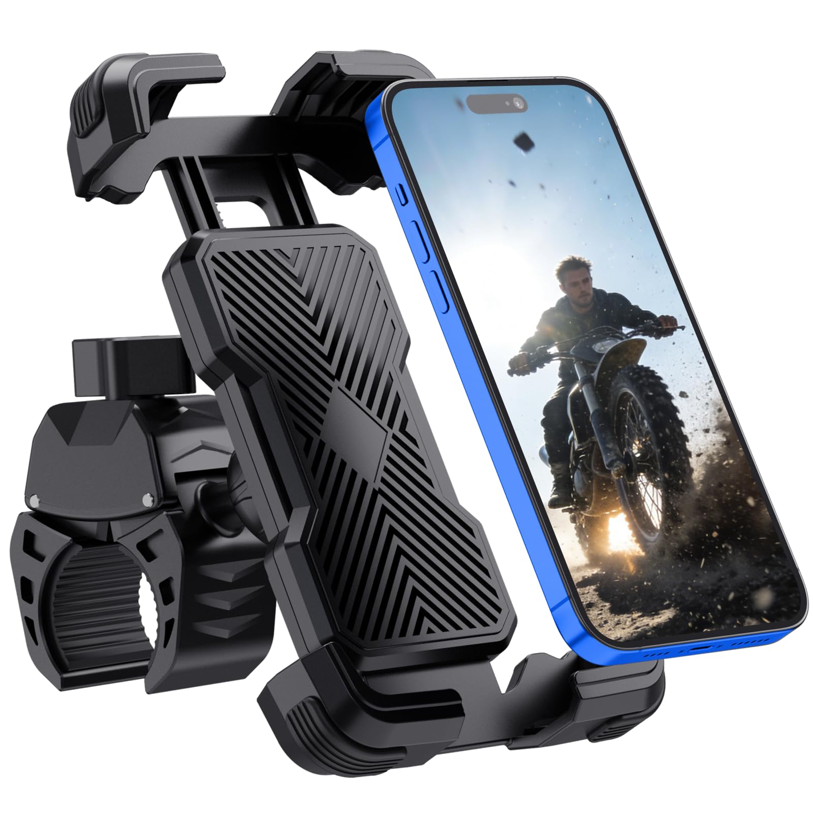 Grefay Mobile Phone Holder Motorcycle Mobile Phone Holder Bicycle Handlebar Hold