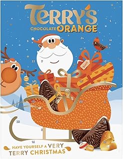 Terry's Advent Calendar Chocolate Orange 106 g, Blue