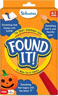 Skillmatics Found It – Scavenger Hunt, Search & Find Card Game for Kids | Perfect for Home, School, Playdates, Travel Toy, Educational Board Game, Screen-Free, Gift for Boys & Girls Ages 4, 5, 6, 7