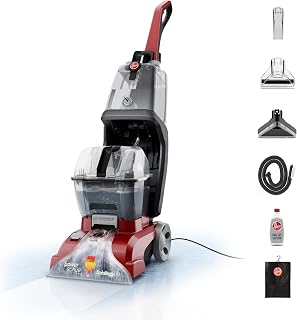 Hoover PowerScrub Deluxe Carpet Cleaner Machine, Pet & Upholstery Tools | Deep Cleaning Carpet Shampooer Machine, SpinScrub Brushes, HeatForce Drying, Pair with Hoover Carpet Cleaner Solution