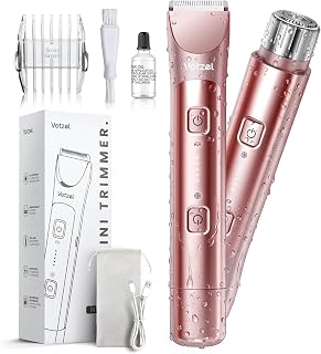 Bikini Trimmer for Women, 2 in 1 Lady Shavers & Electric Razor
