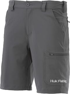 HUK Men's Next Level 10.5" Short, Quick-Drying Fishing Shorts for Men