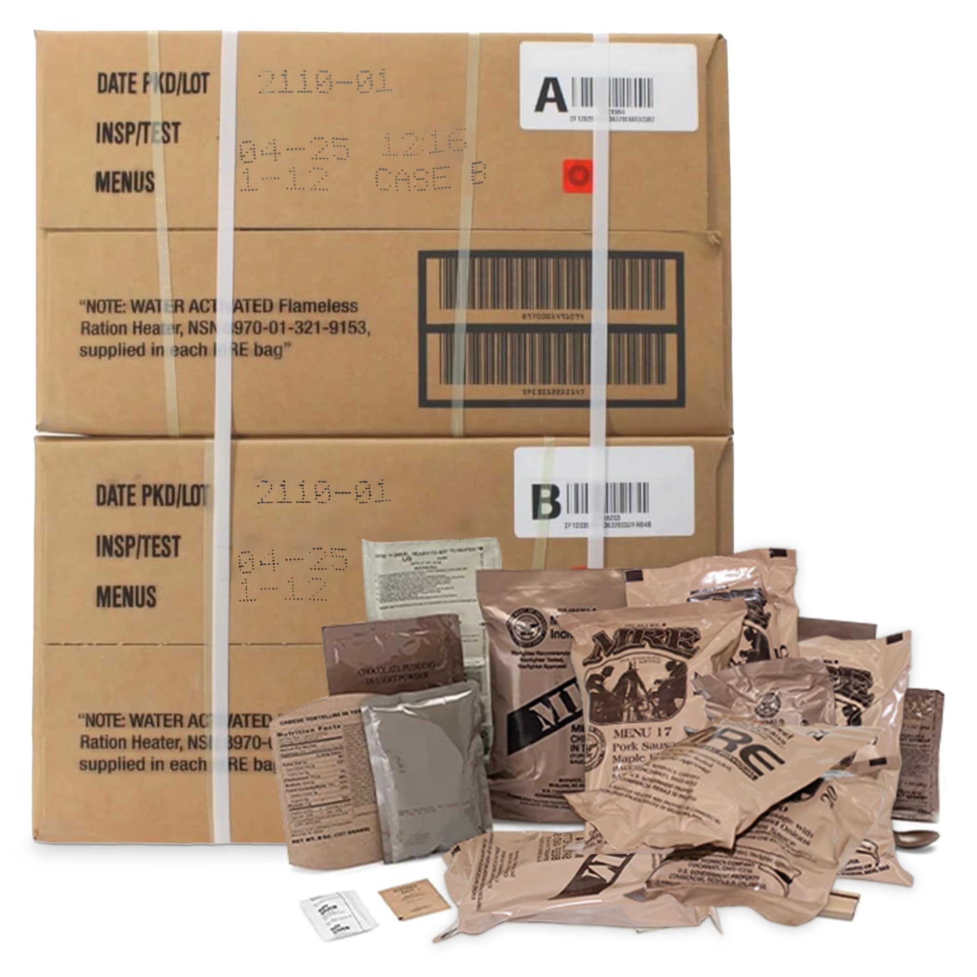 Wornick Sopacko, Ameriqual MRE Meals Ready to Eat Inspection dates 2026 or Bette