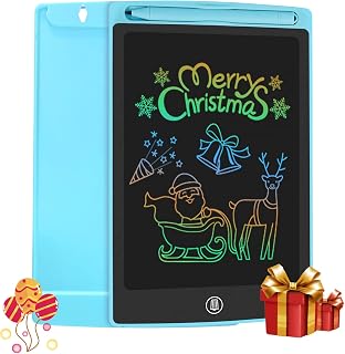 HOMESTEC Colourful LCD Writing Tablet,8.5 inch Drawing Board Graphic Tablet Lock-Key Handwriting Doodle Drawing Pad Kids Toys Gifts for Boys Girls(Blue)