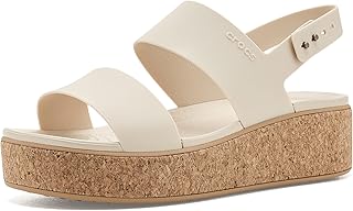 Crocs Women's Brooklyn Cork Low Wedge