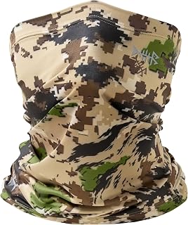 Bassdash Multifunctional Neck Gaiter, Bandana Headband, Headscarf, Face Mask UPF 50+, Multifunctional UV Protection, Magic Scarf, Elastic Headband for Riding Motorcycle Hiking Fishing