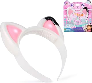 Gabby's Dollhouse The Movie, Meow-mazing Interactive Ears Headband | Interactive Headband, Lights & 20+ Sounds, 3 Play Modes, Motion-Activated Meows For, Kids Toys for Girls & Boys Ages 3+