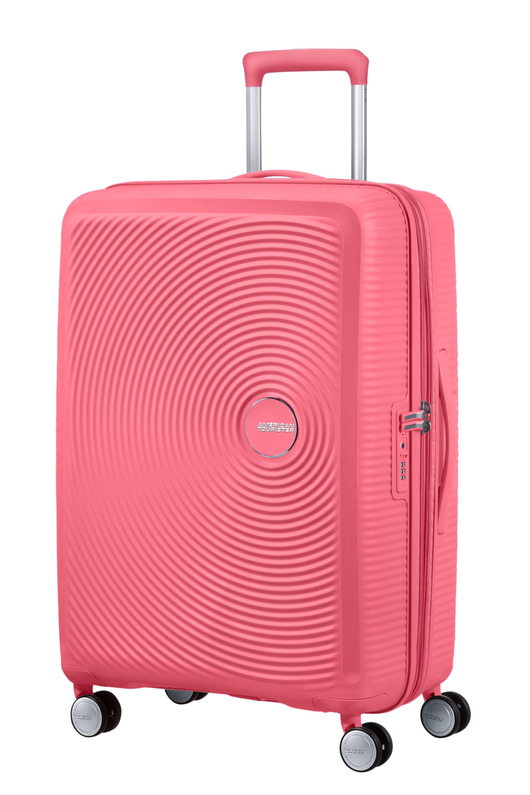 American Tourister Soundbox Spinner M Expandable Case, 67 cm, 71.5/81 L, Pink (S