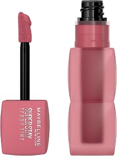Maybelline Super Stay Teddy Lip Tint, Kneehigh, Pinky Mauve | Long Lasting Matte Lipstick For Up To 12HR Wear, Smudgeproof, Kissproof, Waterproof, and Transfer-Resistant Lip Color Formula