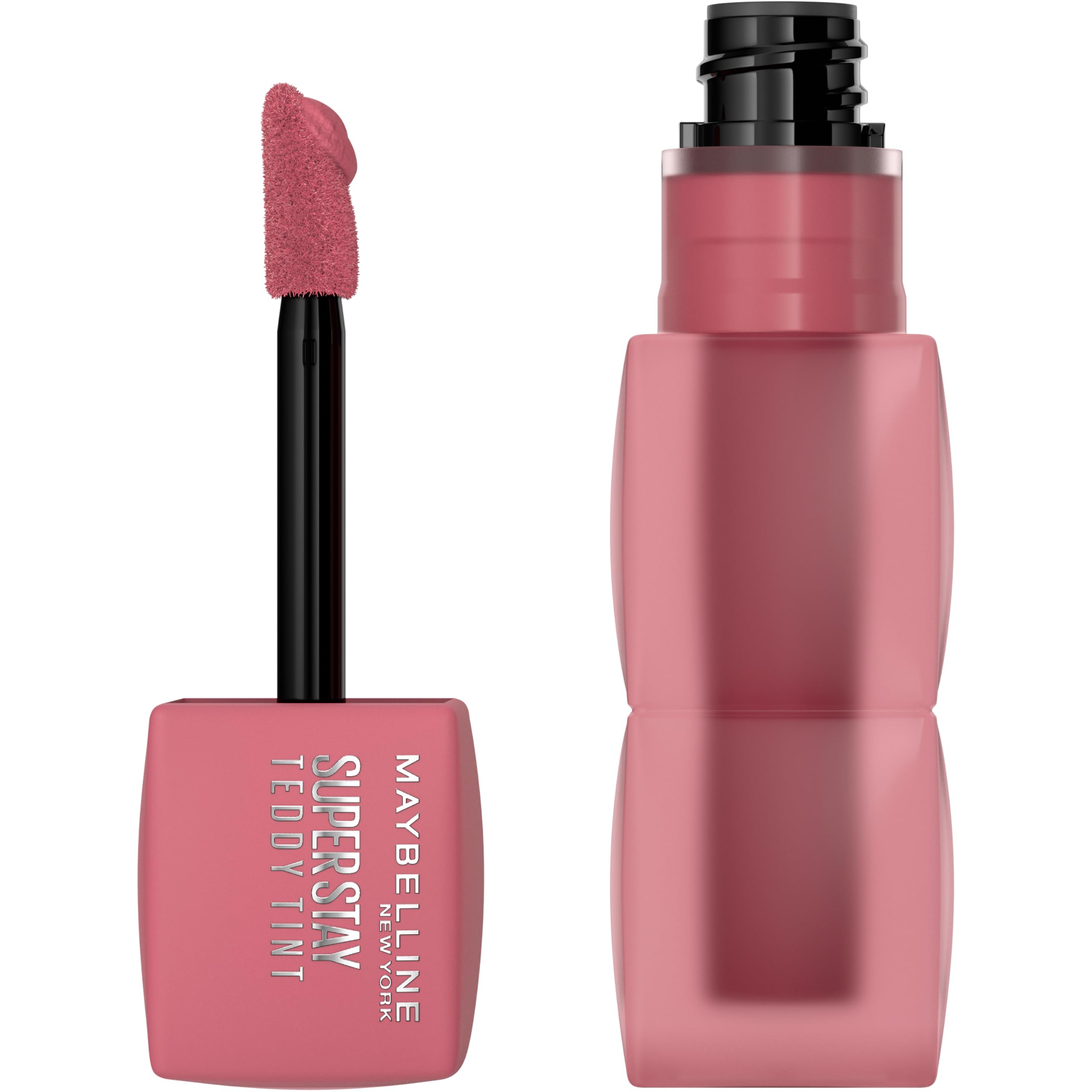 Maybelline Super Stay Teddy Lip Tint, Kneehigh, Pinky Mauve | Long Lasting Matte