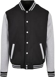 Build Your Brand Bb004-Basic College Jacket Men (Pack of 1)