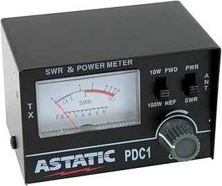 Astatic 302-01637 PDC1 100 Watt Compact SWR Meter