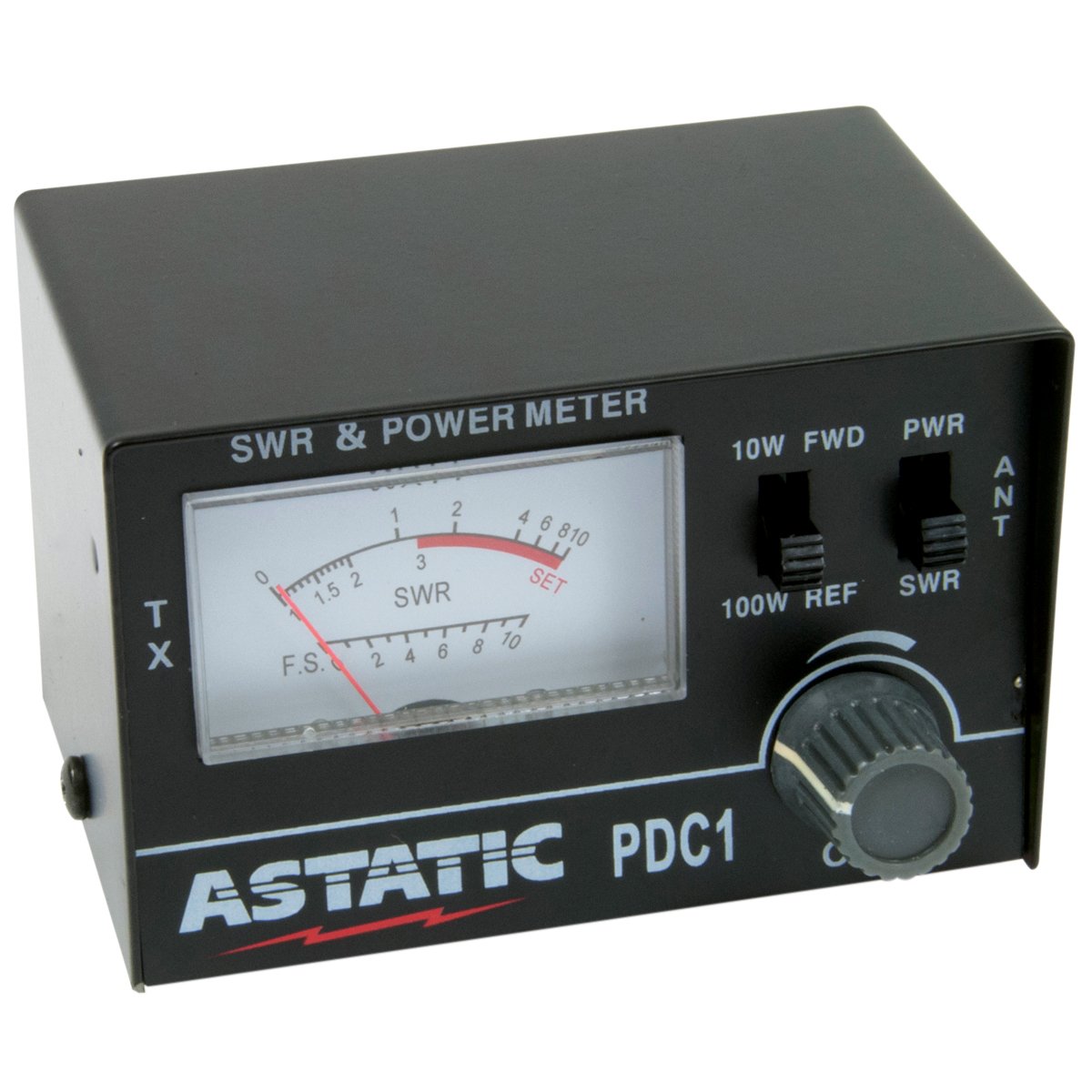 Astatic 302-01637 PDC1 100 Watt Compact SWR Meter