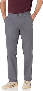 Amazon Essentials Men's Classic Fit Stretch Chino Trousers without Front and Wrinkle Resistant