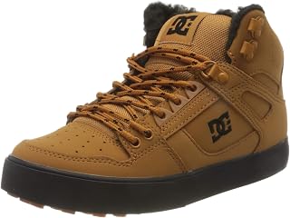 DC Shoes Schuhe - Pure Kids Shoe - D0301069A-BDWD - Black D0301069A - Leather Skate Shoes for Children