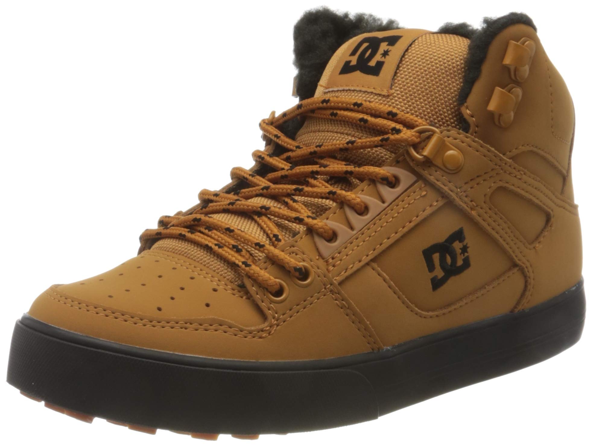 DC Shoes Schuhe - Pure Kids Shoe - D0301069A-BDWD - Black D0301069A - Leather Sk