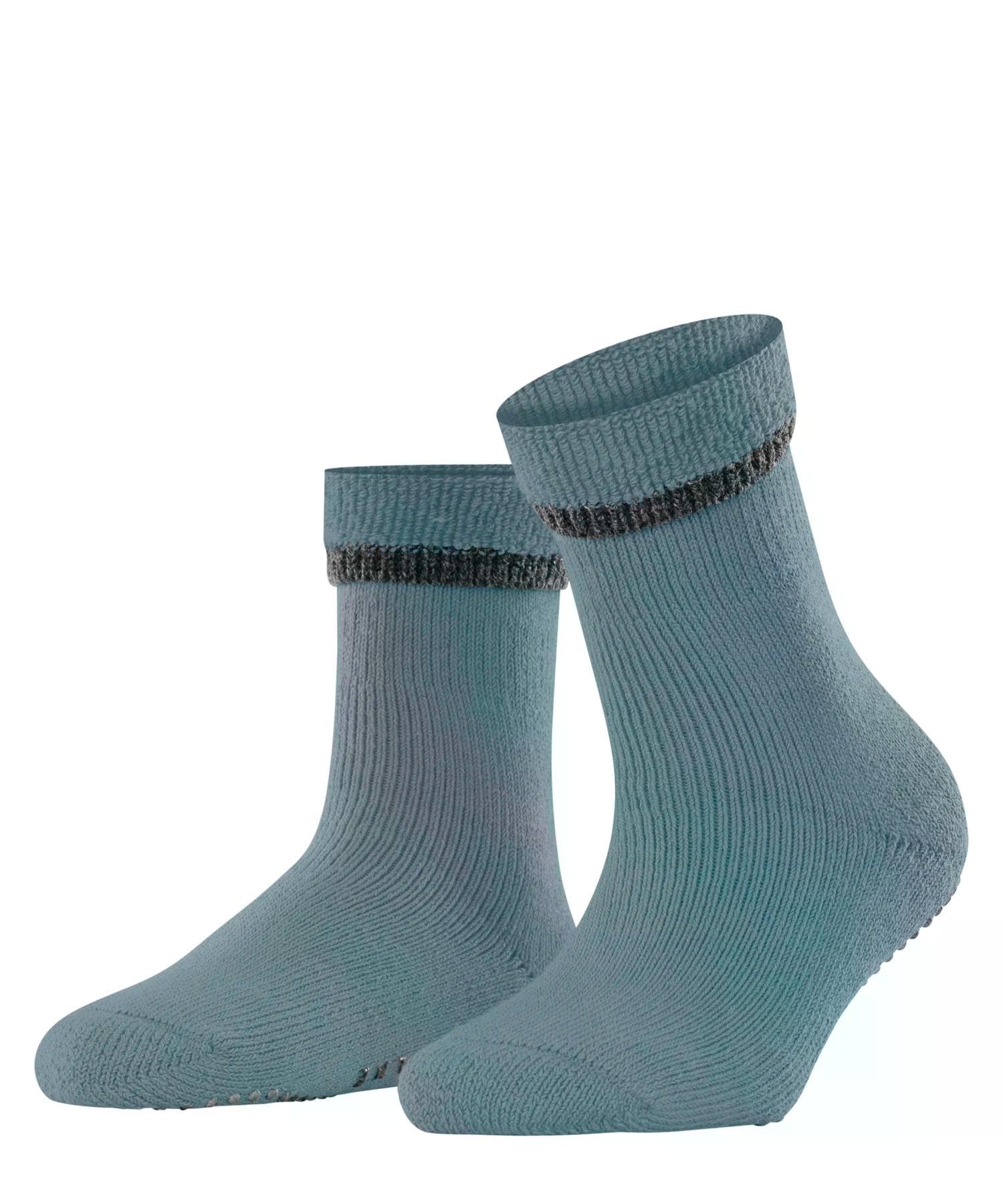 FALKE Women Cuddle Pads Socks Slippers Rubber Sole Non Slip Best Grip Thick Comf