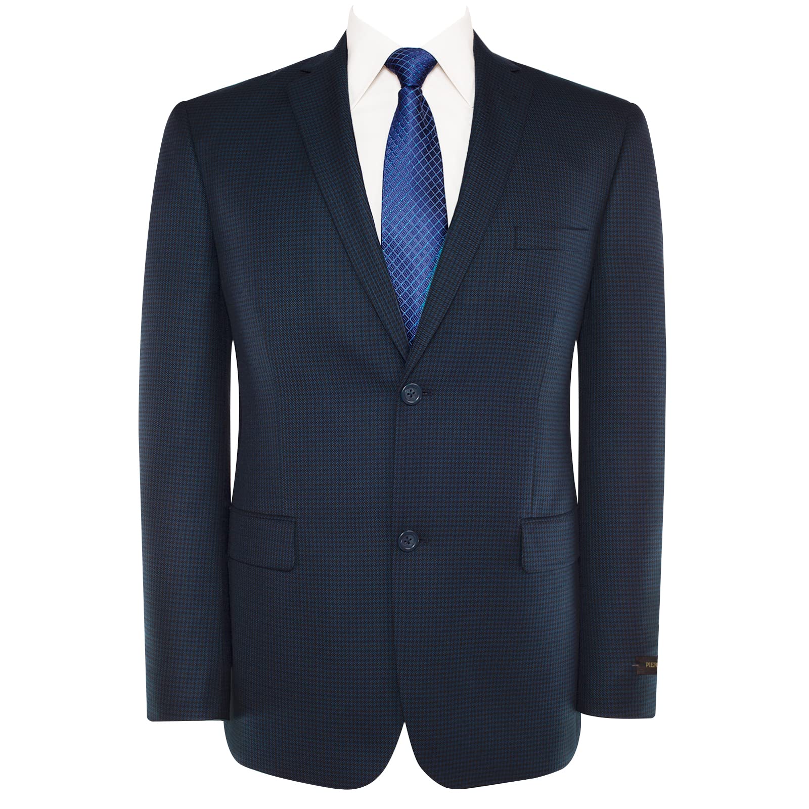 Men's Plaid Sport Coat Classic Fit Blazer Suit Jacket Business