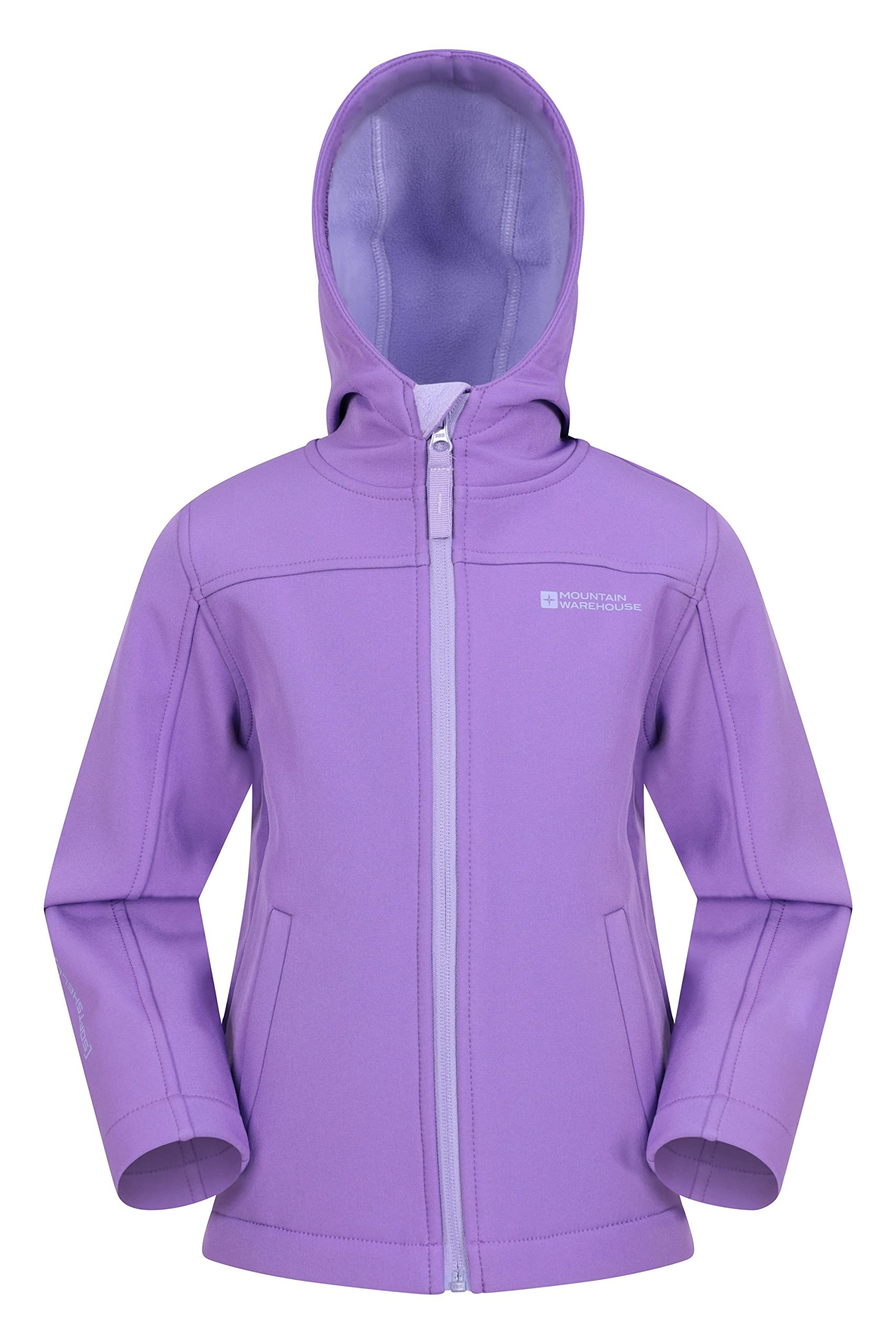 Mountain Warehouse Exodus Children's Water-Repellent Softshell Jacket Transition