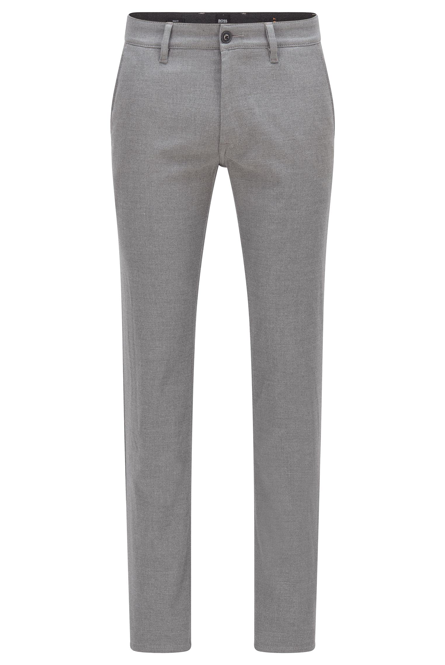 Boss - Boss Commuter Slim 01 Men's Flat Trousers