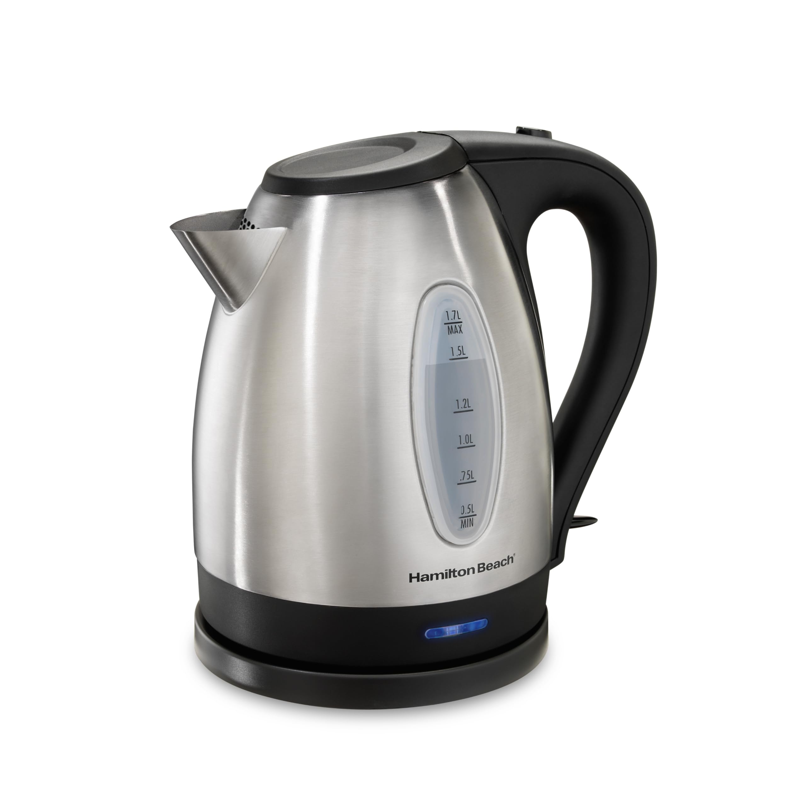 Hamilton Beach 1.7 Liter Electric Tea Kettle, Water Boiler & Heater | Fast Boili