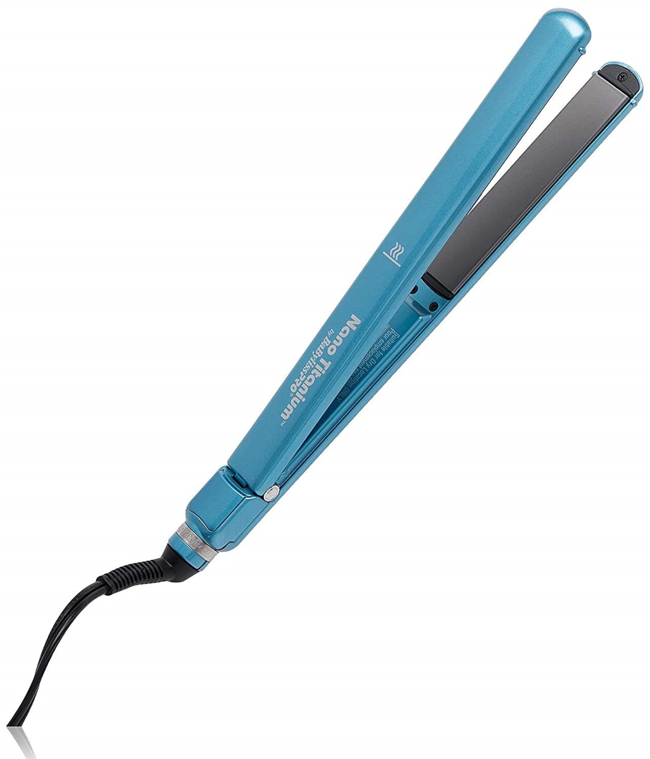 BaBylissPRO Nano Titanium & Ceramic Ultra-Slim Hair Straightener, Extra-Long Dua