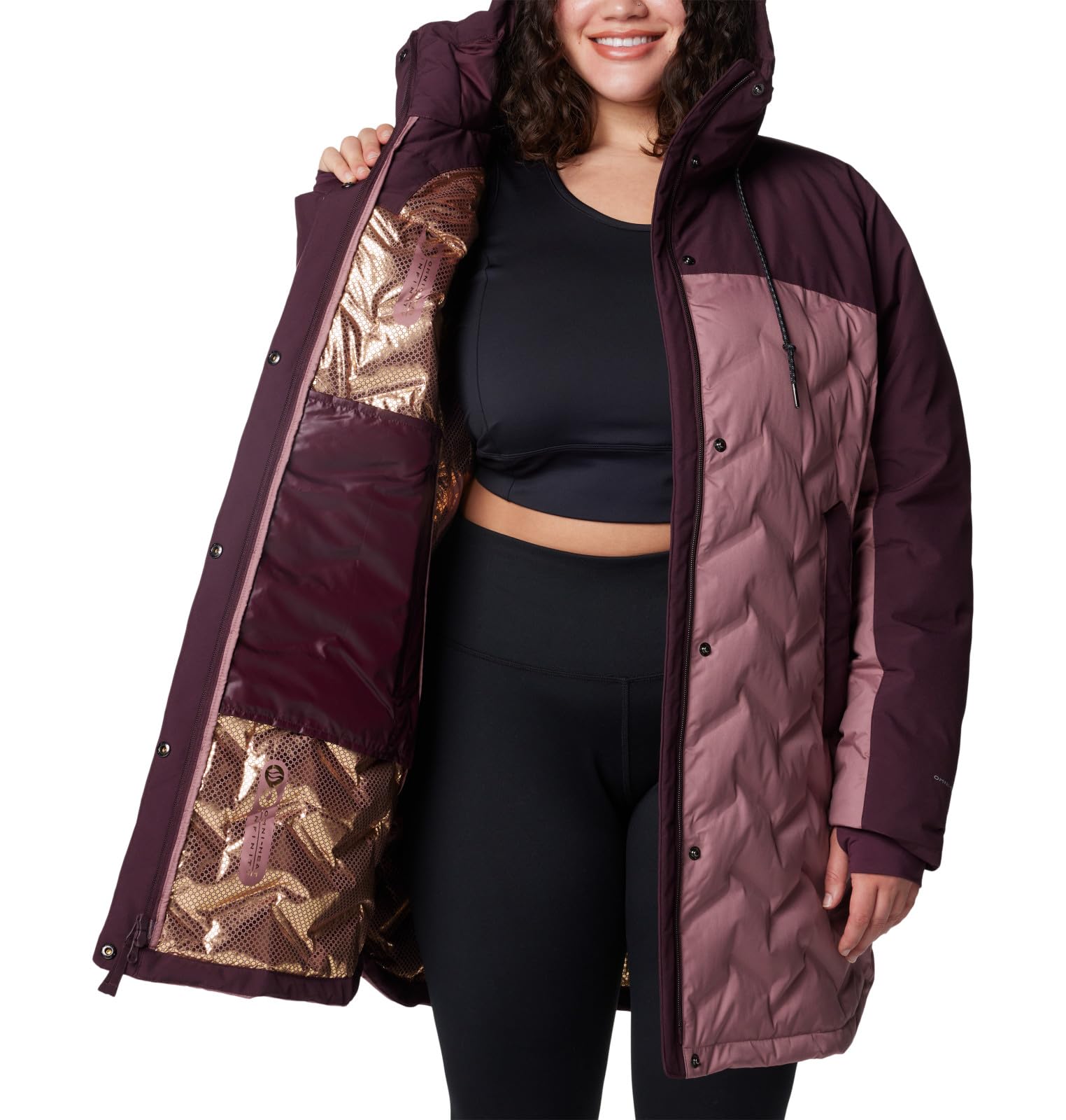 Columbia Mountain Croo Iii Mid Down Jacket Women's Down Coat (Pack of 1)