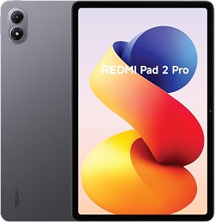 XIAOMI REDMI Pad 2 Pro Tablet 6+128GB Grey 12000mAh Battery | 12.1" 2.5K Crystal-Clear Screen, Snapdragon 7s Gen 4, WiFi 6 + Bluetooth 5.3