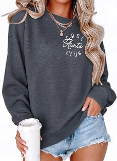 Auntie Sweatshirt for Women Aunt Embroidered Pullover Top Auntie Aunt Gift