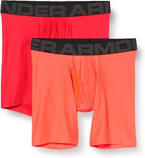 Under Armour Men's Tech 6-Inch Boxerjock, 2-Pack Underwear