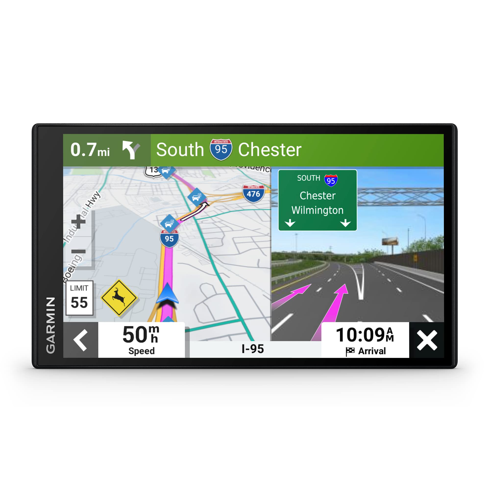 Garmin DriveSmart 66, 6-inch Car GPS Navigator with Bright, Crisp High-Resolutio