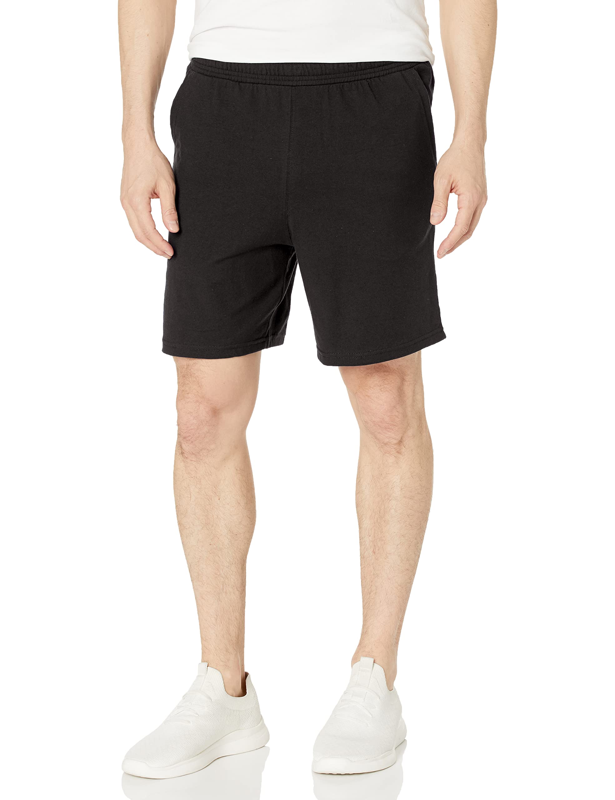 Hanes Originals Short de Sport en Coton avec Poches 17,8 Cm - Shorts - Originals