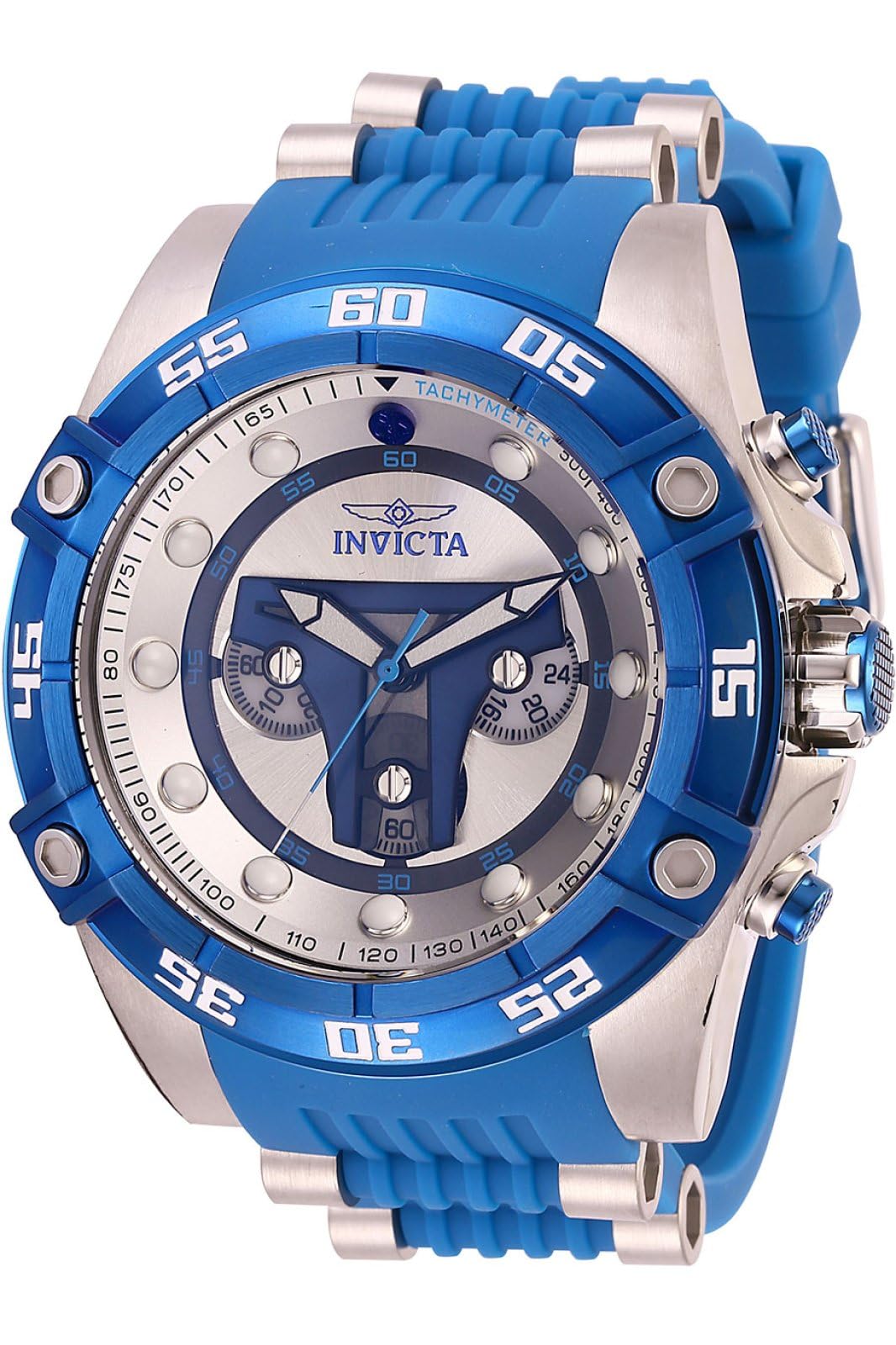 Invicta Star Wars Men's 27966 Star Wars Analog Display Quartz Blue Watch, Blue, 