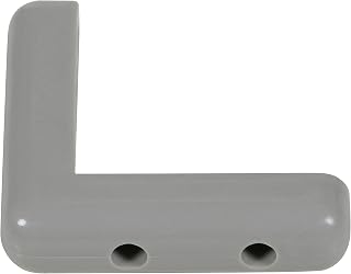 Vestil CB-4 Corner and Surface Guard, Thermoplastic Rubber, 3-15/16" Length, 3-15/16" Width, 7/8" Height, 7/8" Thick, 20 per Carton