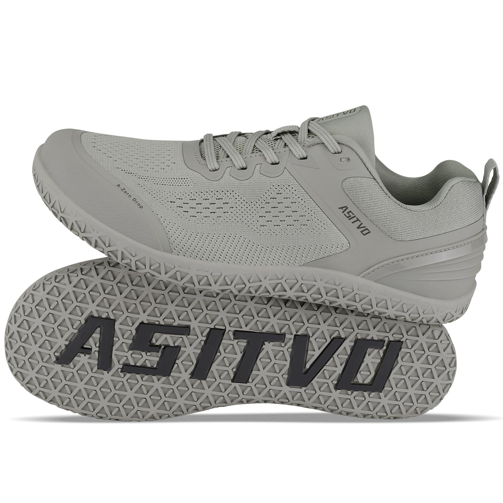 ASITVO Wide Barefoot Shoes Men Gym Zero Drop Sole Minimalist Cross Trainer Width