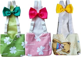 PIEITI 3 Pcs Small Chicken Diapers (S), Duck Diapers for Real Ducks Hens, Waterproof and Adjustable, Chicken Accessories Poultry