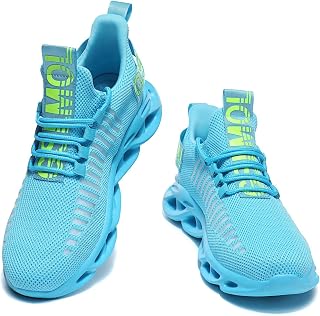 GSLMOLN Men's Running Mesh Ultra Lightweight Breathable Casual Sport Shoes Springblade Athletic Walking Gym Shoe Fashion Sneakers