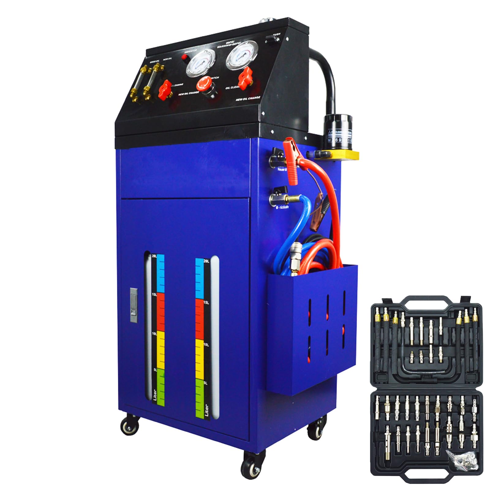 IntXanth Auto Transmission Flush Machine, 12V DC Automatic Fluid Changer with Si