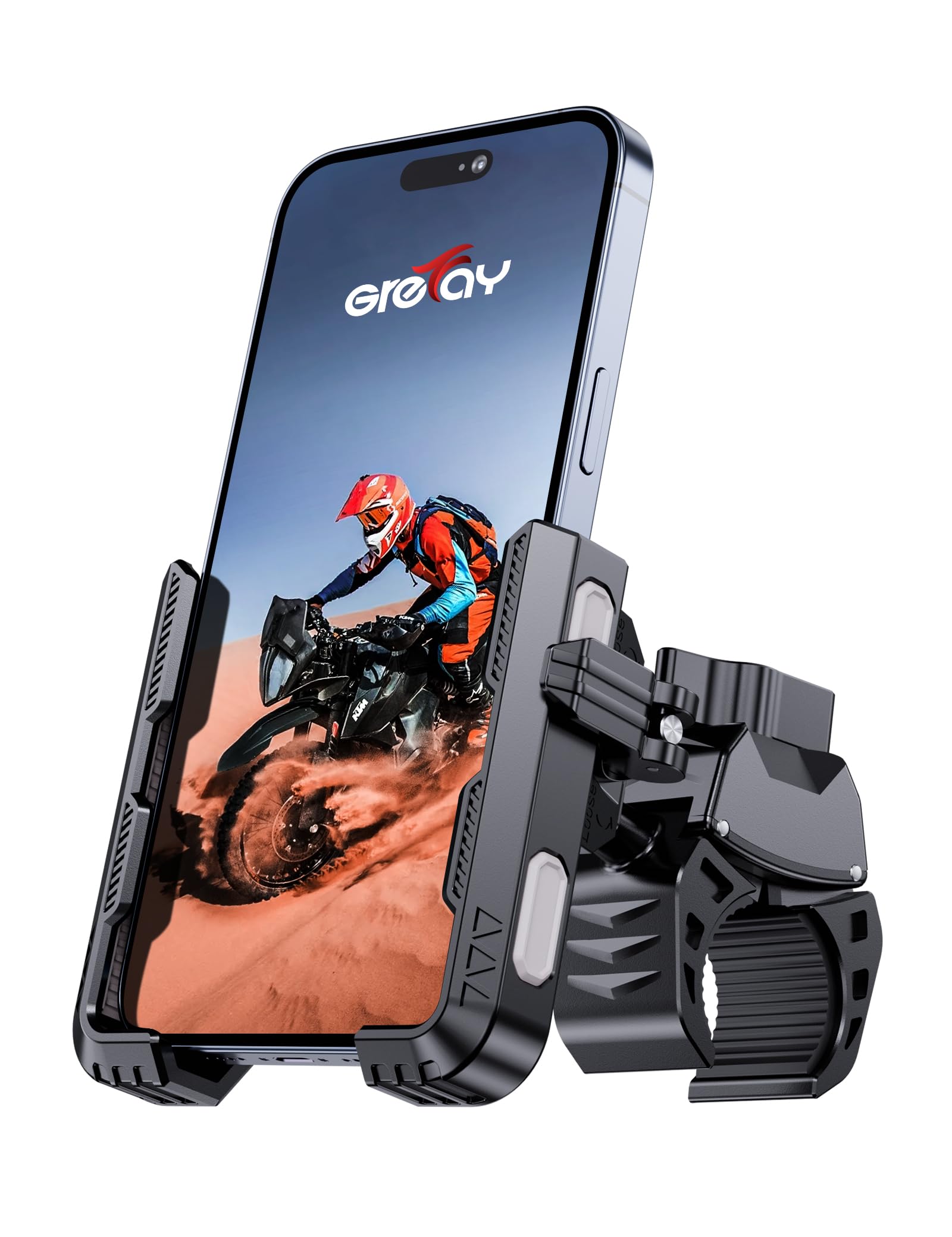 GREFAY Bike Phone Holder for Handlebar Motorcycle Bicycle E-Bike Scooter | 【1S Q