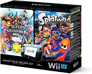 Wii U Super Smash Bros and Splatoon Bundle - Special Edition Deluxe Set