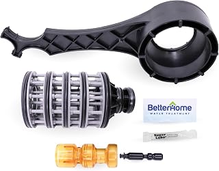 Clack WS1 Rebuild Kit with Wrench – Complete Genuine OEM Interior Repair Bundle | CV3005 Spacer Stack, V3011 &amp; V3174 Pistons, V3193 Service Wrench | Water Softener Parts