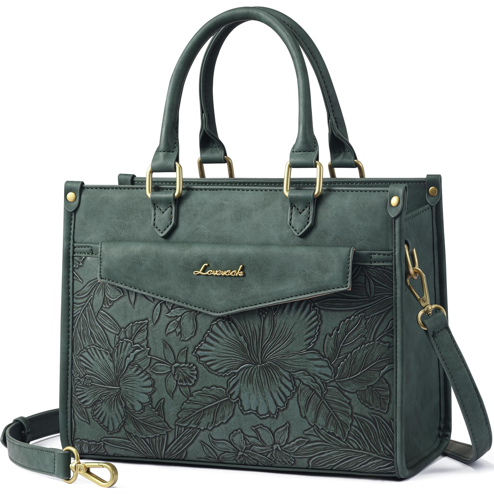 LOVEVOOK Women Handbags and Handbags Fashion PU Leather Shoulder Bag Top Handle 