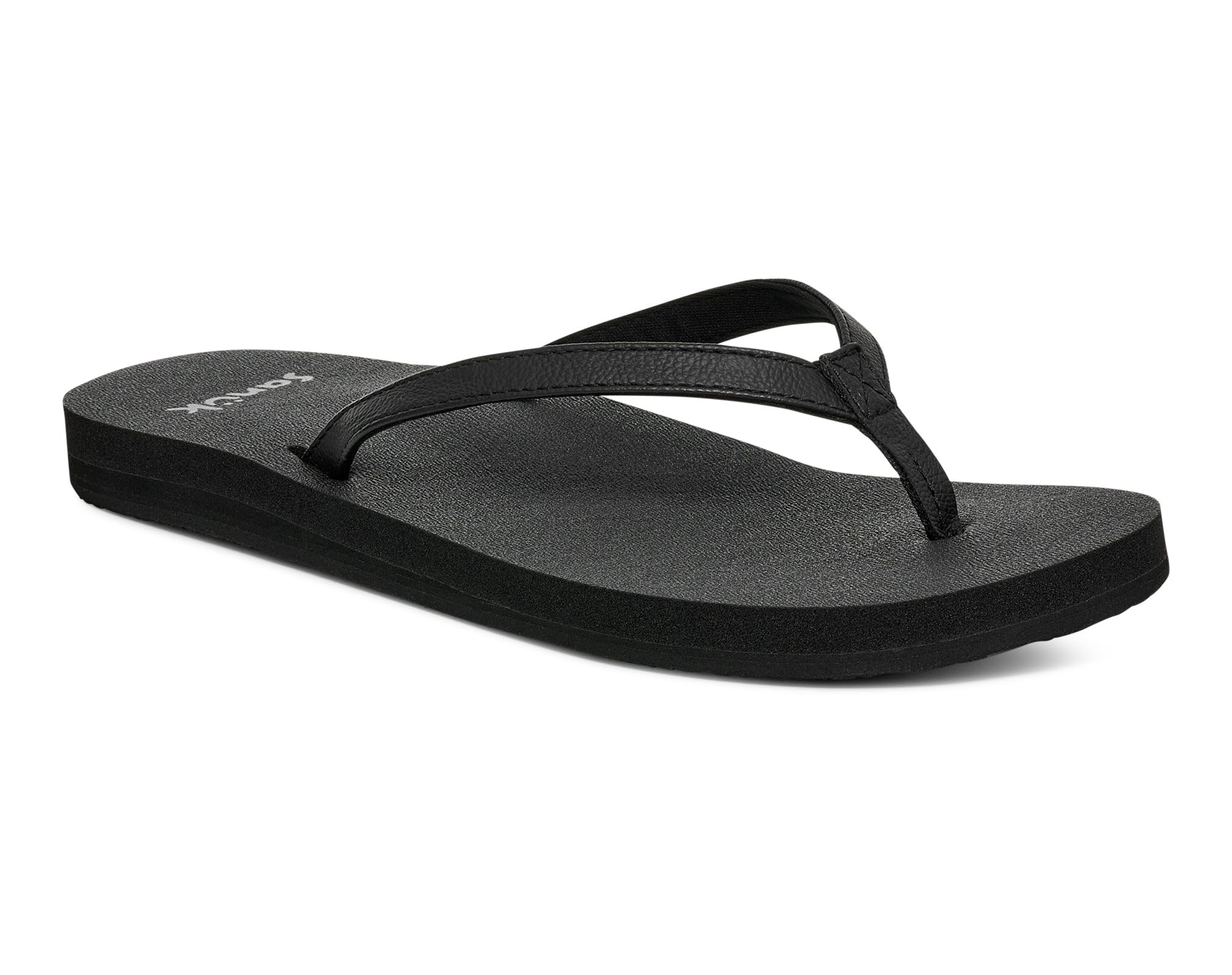 Sanuk Yoga Joy Womens Flip Flops | Yoga Mat Footbed | Sandals for Women | Womens